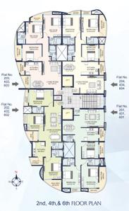 Project Image of 1500.0 - 1600.0 Sq.ft 3 BHK Apartment for buy in Planwise Sapphire