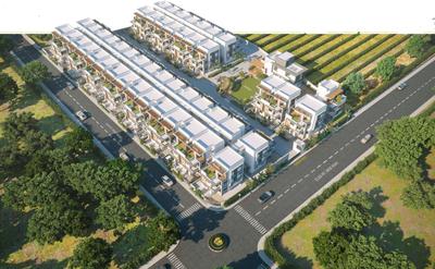 Raj Vrundavan Greens Elevation 1