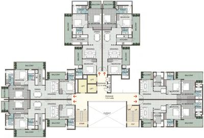 Project Image of 1280.0 - 1875.0 Sq.ft 2 BHK Apartment for buy in ILD Grand Centra
