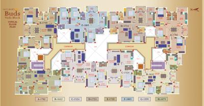 Project Image of 1395.0 - 1805.0 Sq.ft 2 BHK Apartment for buy in Saffron Buds