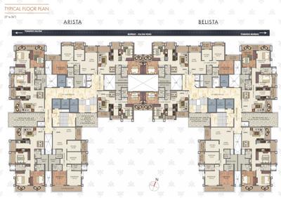 Project Image of 742.0 - 988.99 Sq.ft 2 BHK Apartment for buy in Paradise Sai World Legend Phase 1