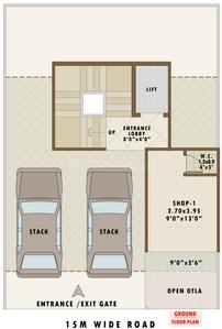 Project Image of 280.0 - 390.0 Sq.ft 1 RK Apartment for buy in Naagraj Classic