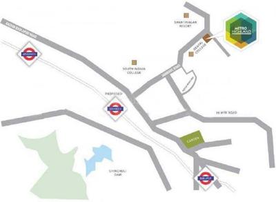 Project Image of 380.0 - 541.0 Sq.ft 1 BHK Apartment for buy in Tharwani Meghna Montana Phase 2