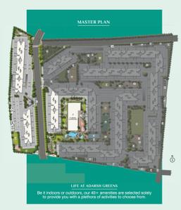 Project Image of 650.0 - 1005.0 Sq.ft 1 BHK Apartment for buy in Adarsh Greens Phase 2