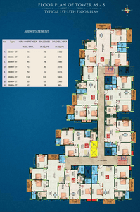 Project Image of 559.72 - 1184.03 Sq.ft 2 BHK Apartment for buy in Unique Ashiyana Society