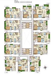 Project Image of 2475.0 - 4850.0 Sq.ft 3 BHK Apartment for buy in Namitha 360 Life Phase 1