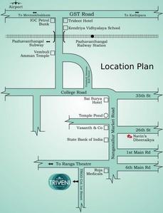 Navins Triveni Location Plan 1