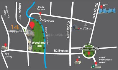 Project Image of 1661.0 - 2988.0 Sq.ft 3 BHK Apartment for buy in Manglam 14 Woodland Park