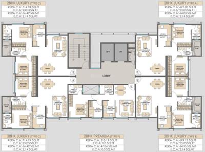 Project Image of 550 Sq.ft 1 BHK Apartment / Flat for sale in Kandivali East for Rs. 12000000