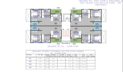 Project Image of 401.0 - 672.97 Sq.ft 1 BHK Apartment for buy in Oxford Manor Crystal