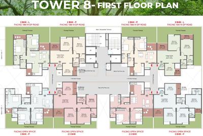 Project Image of 723.0 - 1276.0 Sq.ft 2 BHK Apartment for buy in Uptown Avenue