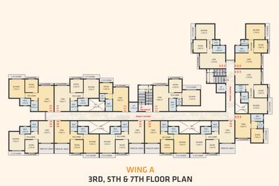 Project Image of 204.0 - 320.0 Sq.ft 1 RK Apartment for buy in Seven Hill Sky Avenue Wing A And B
