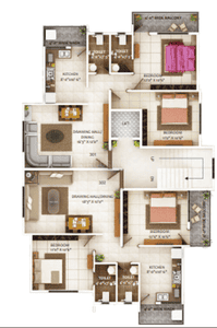 Project Image of 0.0 - 1150.0 Sq.ft 2 BHK Apartment for buy in SG Mrignayani Enclave