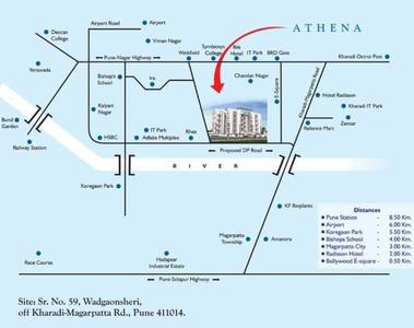 Project Image of 1224.0 - 1804.0 Sq.ft 2 BHK Apartment for buy in Anshul Athena