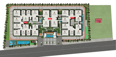 Project Image of 1765.28 - 3135.0 Sq.ft 3 BHK Apartment for buy in Nikhila Royal Pavilion Block A B And C