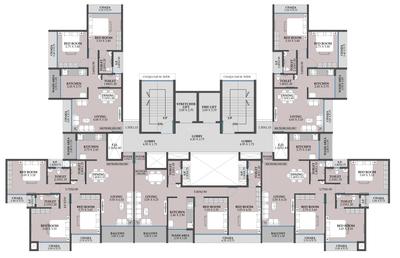 Project Image of 1240 Sq.ft 2 BHK Apartment / Flat for sale in Kharghar for Rs. 15000000