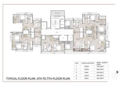 Project Image of 463.0 - 1128.0 Sq.ft 1 BHK Apartment for buy in Hum Gagansagar