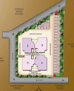 Project Image of 0.0 - 1855.0 Sq.ft 3 BHK Apartment for buy in Nandini Metro Suites Bliss