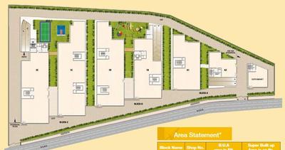 Modi Lakeview Layout Plan 1