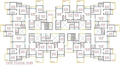 Project Image of 0.0 - 568.0 Sq.ft 2 BHK Apartment for buy in Wellwisher Kiarah Terrazo Phase I