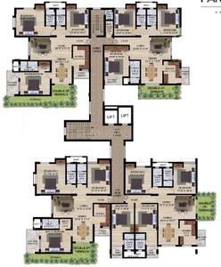 Project Image of 1880.0 - 2615.0 Sq.ft 3 BHK Apartment for buy in Panchratna Heritage
