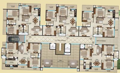 Project Image of 1776 Sq.ft 3 BHK Apartment / Flat for sale in Jivan Vihar for Rs. 7200000