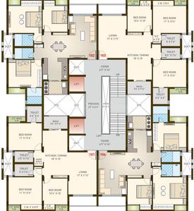 Project Image of 945.0 - 1600.0 Sq.ft 3 BHK Apartment for buy in Dev Sundaram Gold