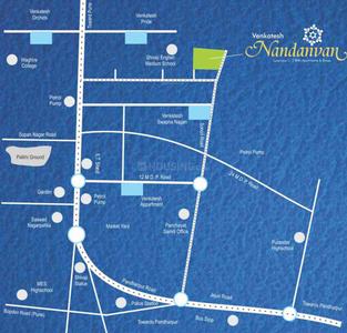 Venkatesh Nandanvan B Wing Location Plan 1