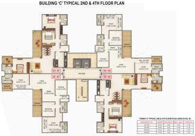 Project Image of 753.47 - 1167.88 Sq.ft 2 BHK Apartment for buy in Kumar Peninsula C