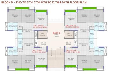 Project Image of 561.34 - 581.9 Sq.ft 2 BHK Apartment for buy in Patel Pehel Homes