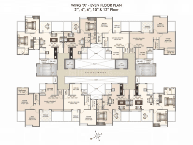 Project Image of 624.0 - 967.0 Sq.ft 1 BHK Apartment for buy in Shubh Ganesh Spring Valley