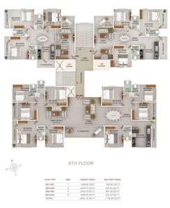 Project Image of 1105.14 - 2610.8 Sq.ft 3 BHK Apartment for buy in Sope Estate