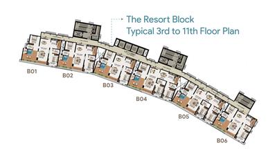 Project Image of 2125.0 - 3350.0 Sq.ft 2 BHK Apartment for buy in Rohan Marina One