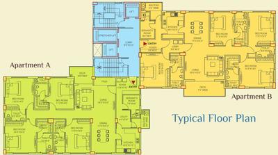 Project Image of 0.0 - 3000.0 Sq.ft 4 BHK Apartment for buy in Fortune Estate