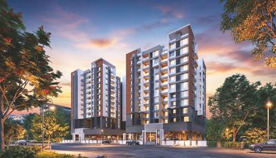 Project Image of 722.0 - 1326.0 Sq.ft 2 BHK Apartment for buy in Gangotree Premanand B