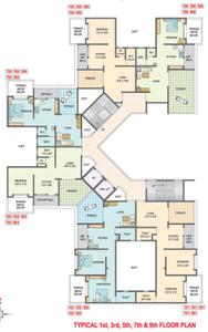 Project Image of 365.0 - 615.0 Sq.ft 1 BHK Apartment for buy in Arun Balaji Paradise Building A And D