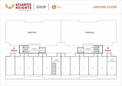 Project Image of 0.0 - 950.0 Sq.ft 2 BHK Apartment for buy in Atlantic Heights