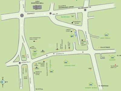 Project Image of 1070.0 - 1620.0 Sq.ft 2 BHK Apartment for buy in ABAD The Chancellor