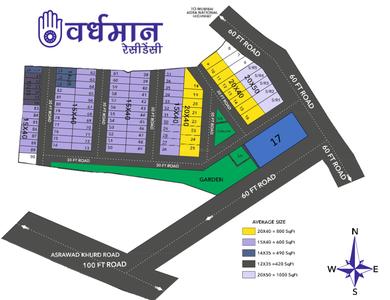 Aadish Vardhman Residency Layout Plan 1