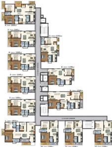 Project Image of 1065.41 - 2250.0 Sq.ft 2 BHK Apartment for buy in Vasavi Lakecity East