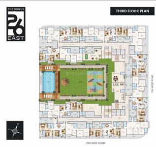 Project Image of 535.18 - 869.83 Sq.ft 2 BHK Apartment for buy in Aramus The Domus 26 East