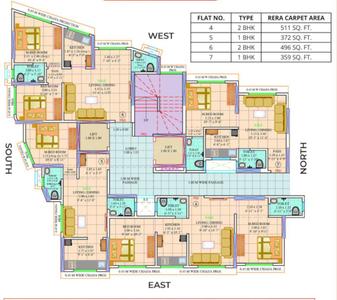 Project Image of 359.0 - 511.0 Sq.ft 1 BHK Apartment for buy in Samarth Reva