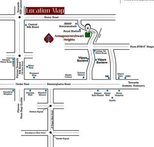 Project Image of 910.0 - 1650.0 Sq.ft 1 BHK Apartment for buy in Panchama Annapoorneshwari Heights