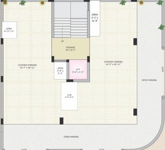 Project Image of 498.8 - 524.53 Sq.ft 2 BHK Apartment for buy in Akruti Flats