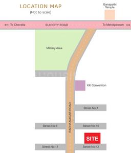 Project Image of 1499.95 - 1674.97 Sq.ft 3 BHK Apartment for buy in Rami Reddy Laxmi Ram Trinetra