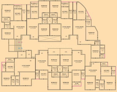 Project Image of 533.67 - 787.38 Sq.ft 2 BHK Apartment for buy in Ishvar Divine City Center