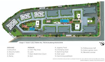 Project Image of 600 Sq.ft 1.5 BHK Apartment / Flat for sale in Mahindra World City for Rs. 3380000