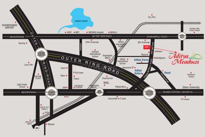 Project Image of 1980.0 - 2700.0 Sq.ft Residential Plot Plot for buy in Peram Aditya Meadows