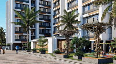 Project Image of 575.98 - 582.87 Sq.ft 2 BHK Apartment for buy in Ratnamani Airport View Residency