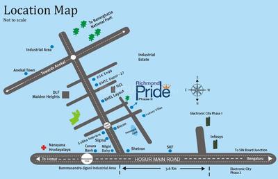 Project Image of 1066.0 - 1533.0 Sq.ft 2 BHK Apartment for buy in Richmond Pride Phase 2